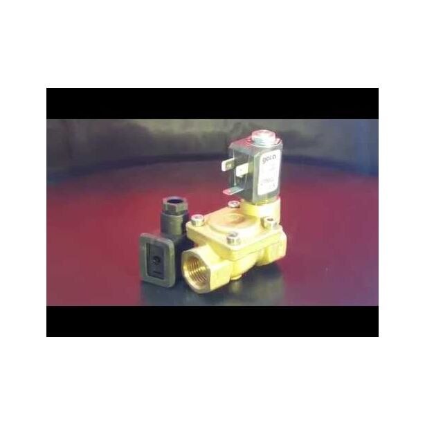 Geca Water Solenoid DN20 FM BSP 230vac
