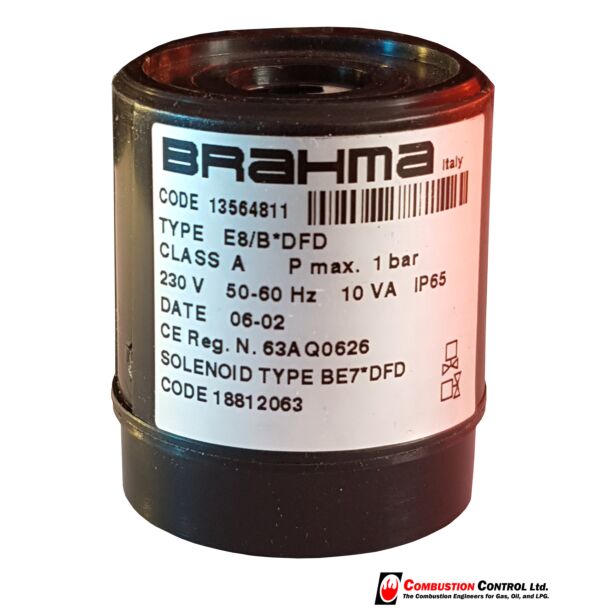Brahma Sol. Coil Type BE7*DFD 230V