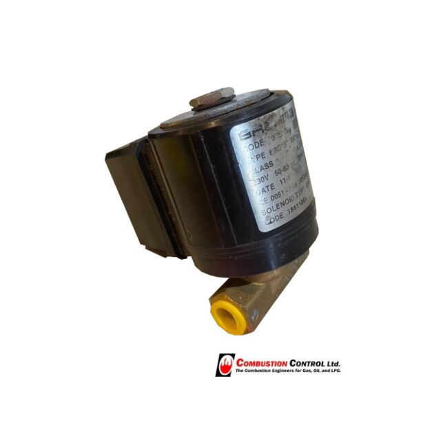 Brahma 1/4"F gas solenoid BE6/GMO