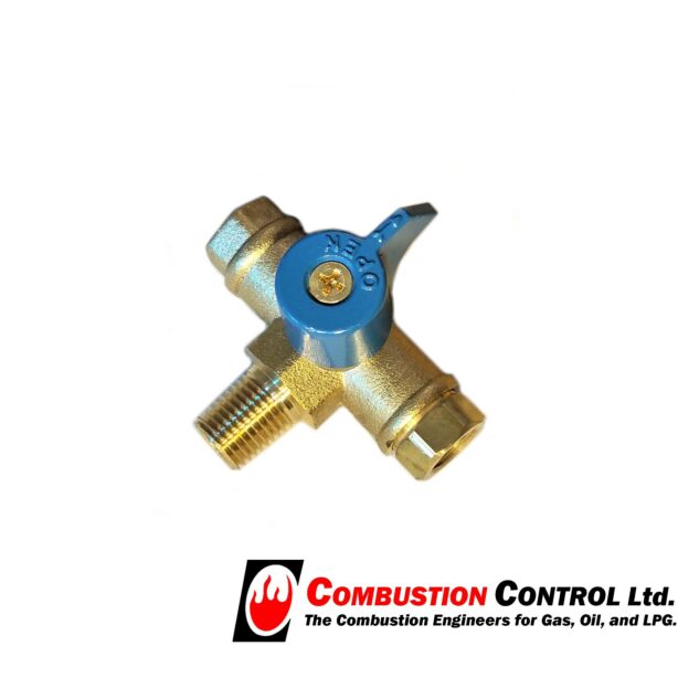 LPG Manual change over valve 1/4" x 2 5/16 inv flare