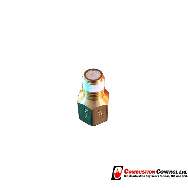 Brass Snubber 10 Micron, 1/4" BSPT