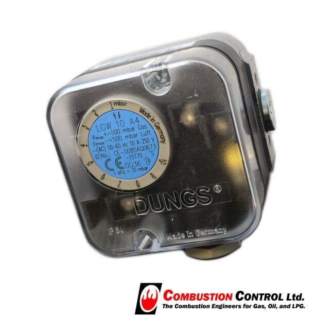 Dungs  Pressure Switch LGW10mbar A4 1-10mbr, Din Plug
