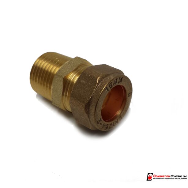 Straight Adaptors 15mm x 1/2"
