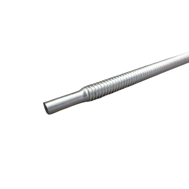Pilot Tube 3/8" S/S 304 fluted 24" long