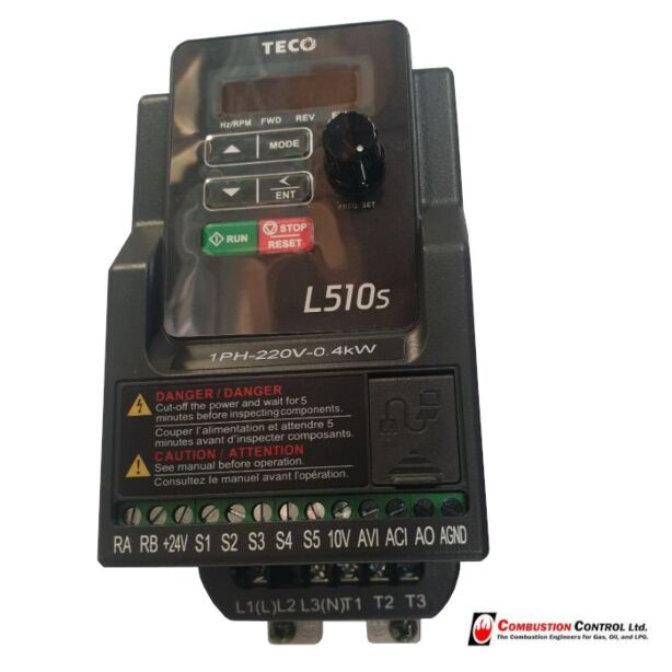 Teco L510S 220v 1 Ph inverter  1/2Hp/0.4kw