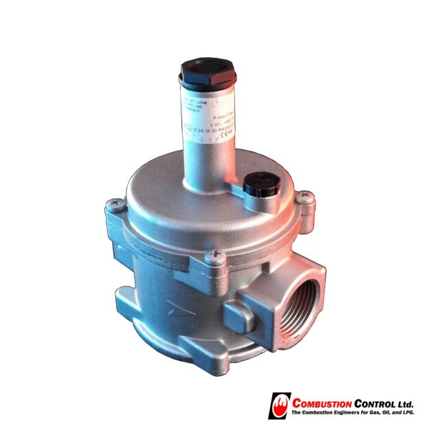 MADAS 25mm RELIEF VALVE 48-120 mbar (MAX INLET 1 bar) Compact