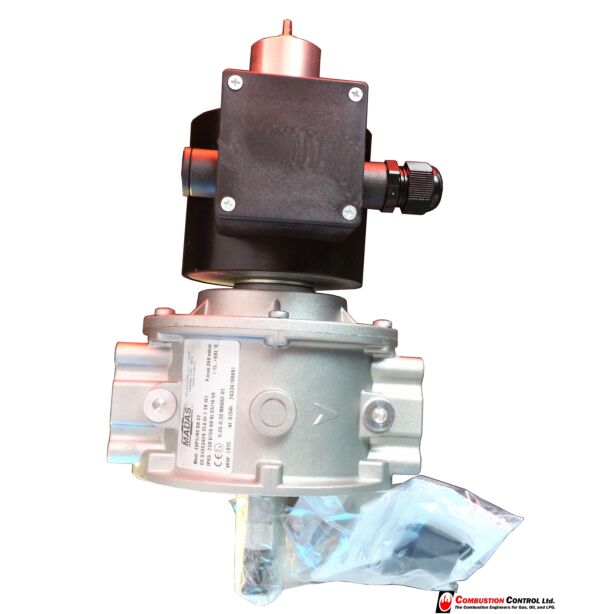 Madas Variable speed opening Solenoid, DN32 with CP switch
