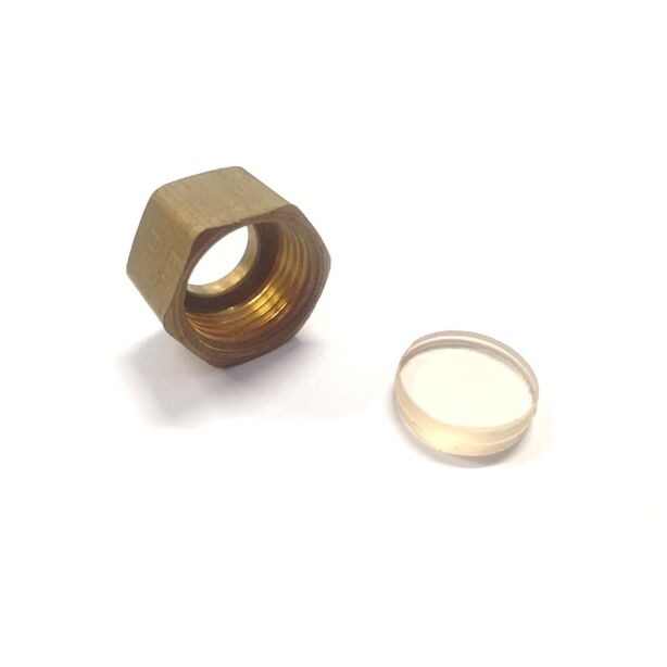 Sight Glass 3/4" with Cap