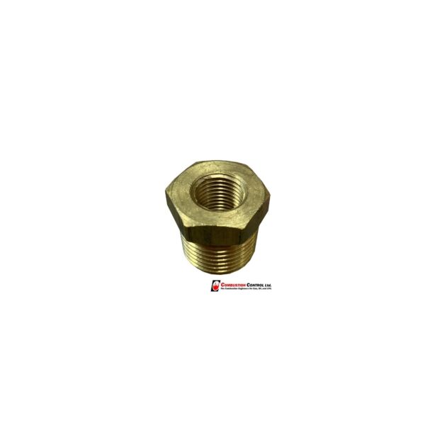 Brass Reducing bush male1/2"-1/4"