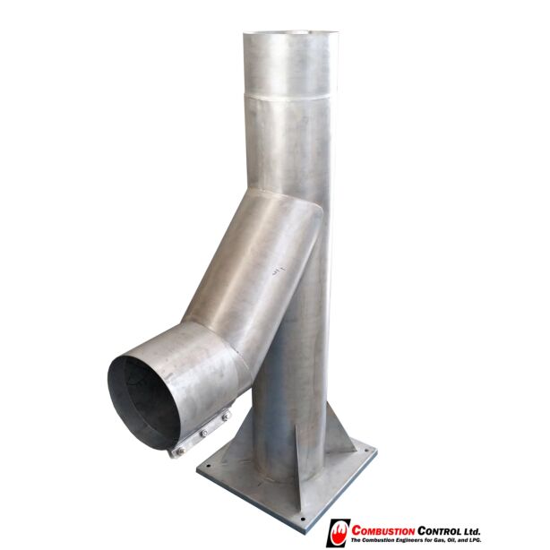 SS 250 dia Flue Base Superac 520