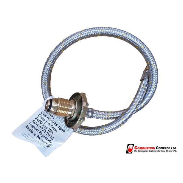 LPG hose POL 5/16" Invert flare H/W 8mm 600mm