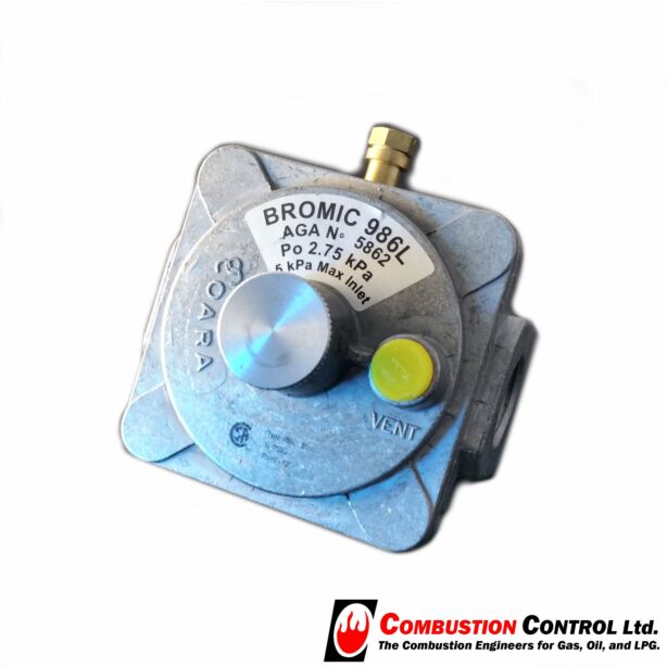 Bromic LPG Regulator, In 5Kpa,2.75Kpa, 250mj,