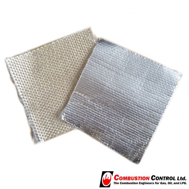 Aluminsed Fibreglass Cloth, Temp rated 260c/500F