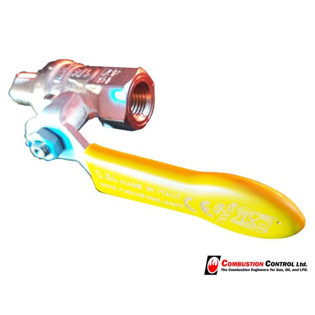 Ball Valve HP 1/4" M/FM AGA approved Rated 2600Kpa