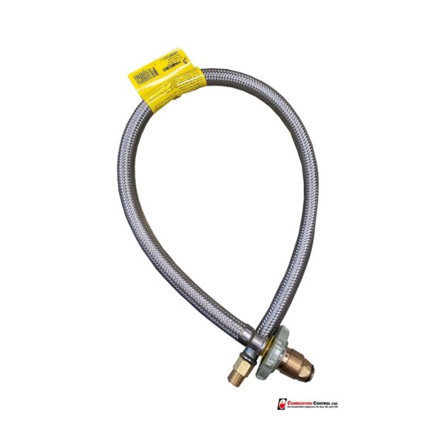 LPG Hose 10mm POL-1/4in BSP 760mm long