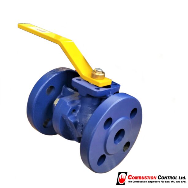 Ball valve DN15 flanged PN16, Cast Iron Body