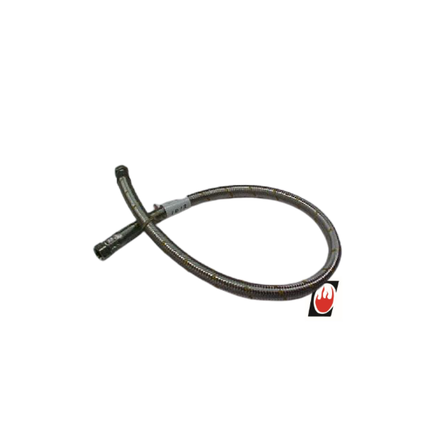 10mm 3/8(FF) x 3/8(MT) x1500mm S/S Gas Braided Hose