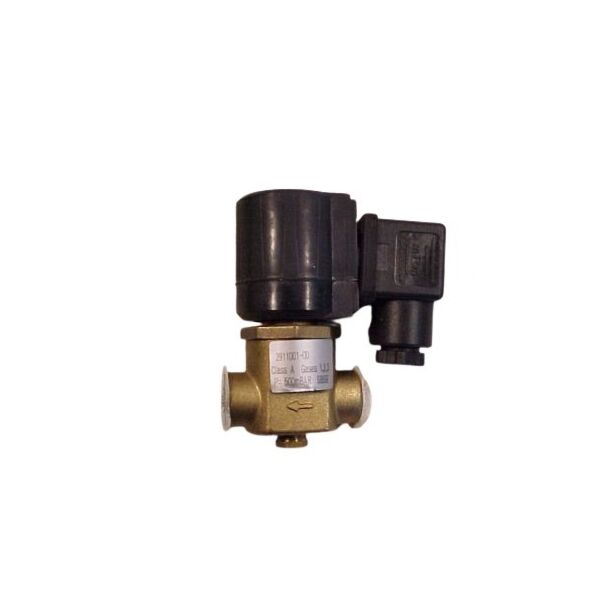 Black Teknigas Solenoid Valve 1/8" 230V 500mbar(Max) 2911001-00