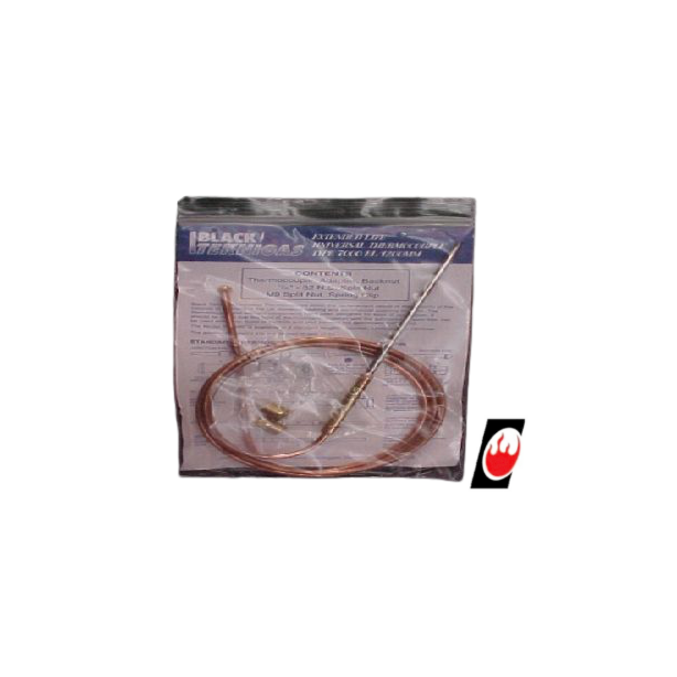 Black Teknigas 4" Long TIP Thermocouples