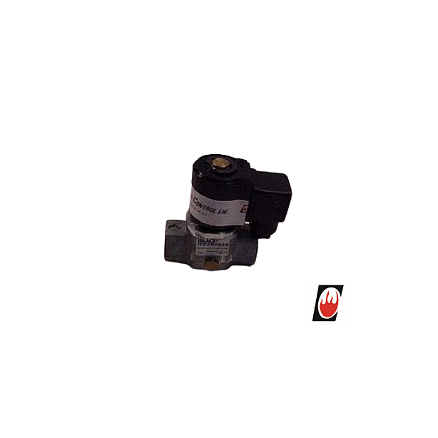 Black Teknigas Solenoid Valve 3/8" 230V 100mbar(Max) 2831211-00