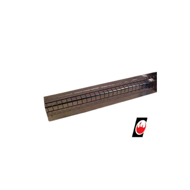 BT Tekni 2" SQ Bare burner tube 48"" long