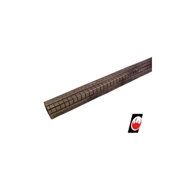 BT Tekni 1 1/2" SQ bare burner tube 48in long No Longer available Call us for a alternative