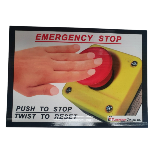 Emergency switch sign