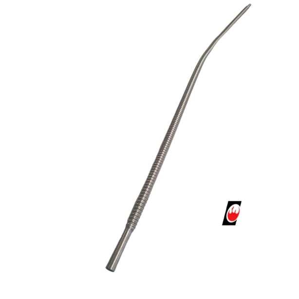 Pilot Tube 1/4" S/S 304 fluted 24" long