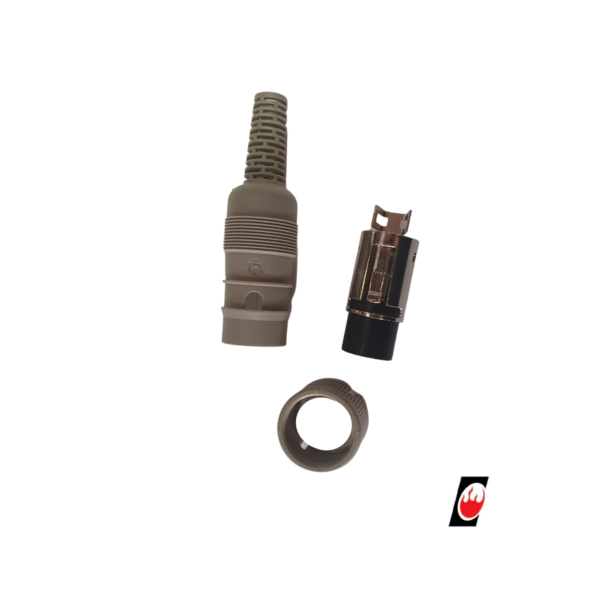 3 Way screw lock Din socket