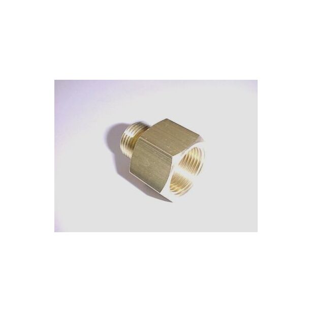Male to Female Adaptor 3/4 - 1/2" Brass
