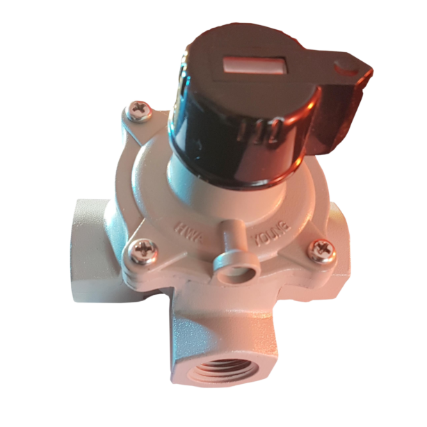 LPG Auto changeover  first stage reg,1/2- 1/2"  Bsp 15kg/hr (750mj) Propane,
