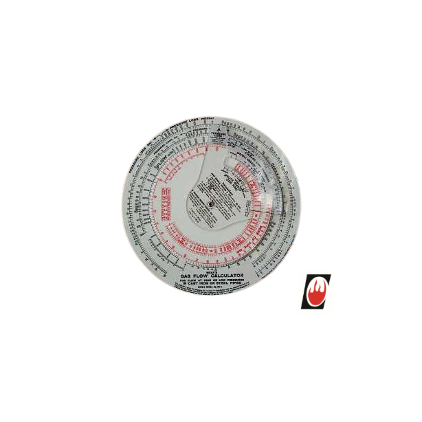 Mears Gas flow calculator (Steel)