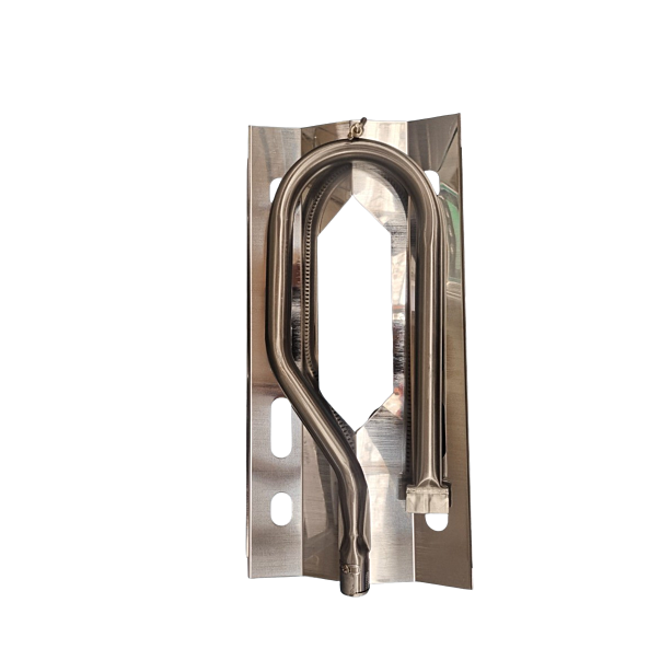 BBQ wide cover for U tube burners