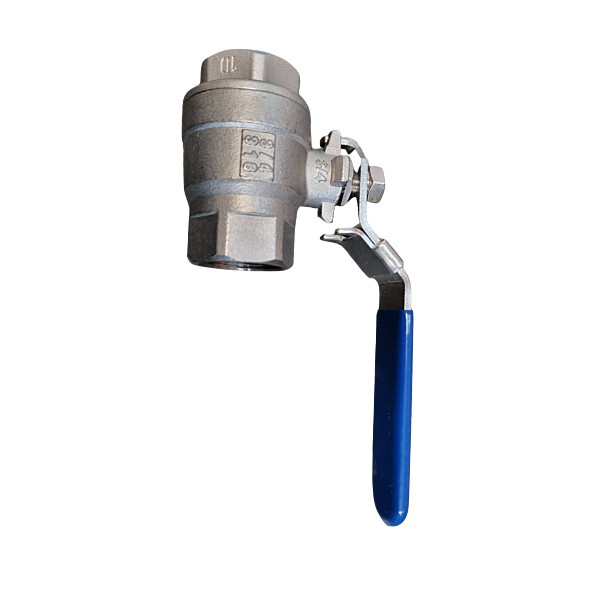 Ball Valve Stainless Steel 2" Fm BSP, Lockable
