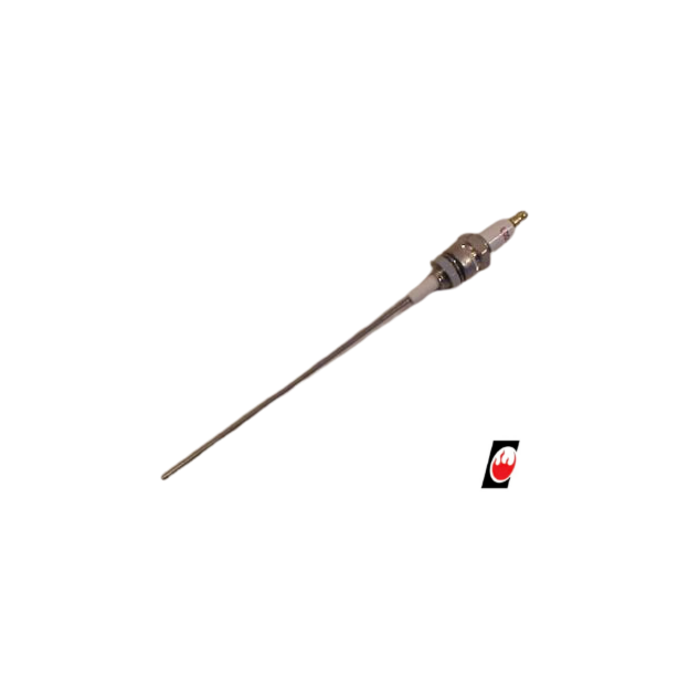Black Teknigas Lodge Electrode/Flame rod  6"