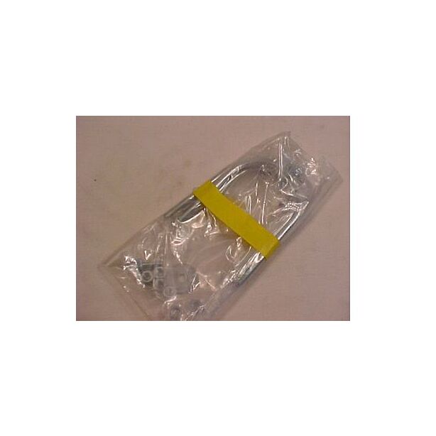 AR U-bolts/nuts set, ER13 yellow