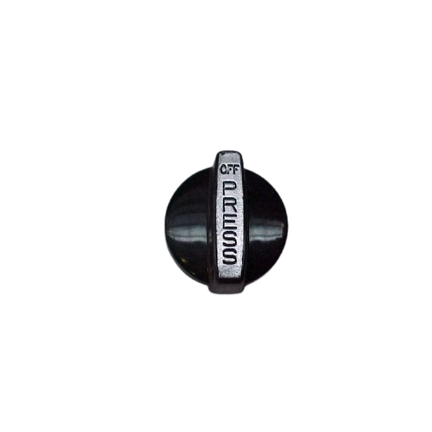 Keefer Knob Gas Cock black 6.35mm