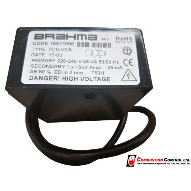 Brahma TC1LVCA Electronic Ignition Transformer
