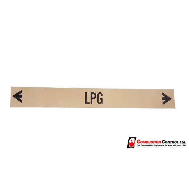 LPG Gas Label