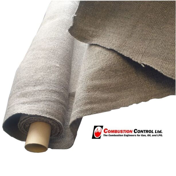 Ceramic Cloth fibre Inconel reinforced 1m wide sold PM