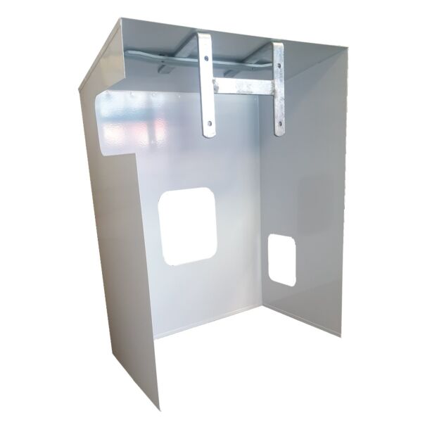 AL425 Gas Meter Cover, Top Plate, H Wall Bracket