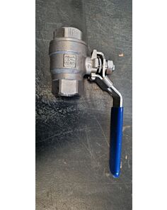 Ball Valve Stainless Steel Lockable 1/2"
