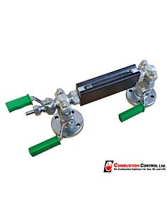 Anderson or Scott Level indicator reflex glass 310 set flange Pn40 NB20