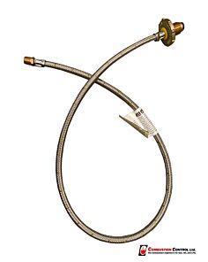 LPG Hose 10mm POL-1/4in NPT 1000mm long