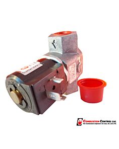 Black Teknigas Solenoid valve 3/8" 230V 60mbar(Max) 2431211-00