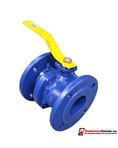 Ball valve DN65 flanged PN16, Cast Iron Body