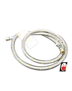 Gas Hose SS Braided 10 x 1500 1/4f & M