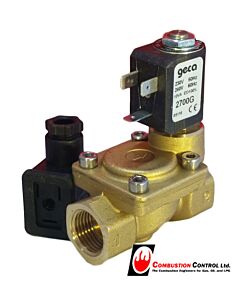 Geca Water Solenoid DN15 FM BSP 230vac, NC