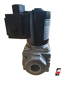 Black Teknigas Solenoid Operated Gas Safety Shut-off valve 3/4" (Dn20) Fast Opening