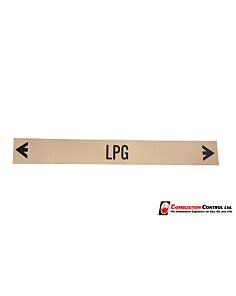 LPG Gas Label sm